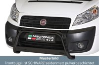 Frontbügel Edelstahl schwarz für Fiat Scudo...