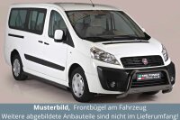 Frontbügel Edelstahl schwarz für Fiat Scudo...