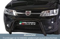 Frontbügel Edelstahl schwarz für Fiat Freemont 2011 - 76mm ABE Frontschutzbügel