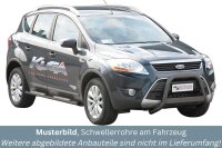 Frontbügel Edelstahl schwarz für Ford Kuga 2007...