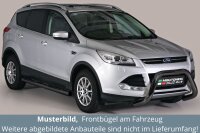 Frontbügel Edelstahl schwarz für Ford Kuga...