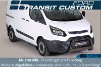 Frontbügel Edelstahl schwarz für Ford Transit...