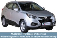 Frontbügel Edelstahl schwarz für Hyundai IX 35...