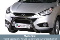 Frontbügel Edelstahl schwarz für Hyundai IX 35...