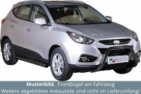 Frontbügel Edelstahl schwarz für Hyundai IX 35...