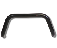 Frontbügel Edelstahl schwarz für Hyundai Santa Fe 2006 - 2009 76mm ABE Bullbar