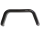 Frontbügel Edelstahl schwarz für Hyundai Santa Fe 2006 - 2009 76mm ABE Bullbar