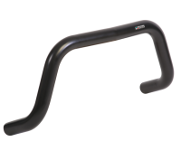 Frontbügel Edelstahl schwarz für Hyundai Santa Fe 2010 - 2012 76mm ABE Bullbar