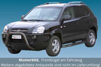 Frontbügel Edelstahl schwarz für Hyundai Tucson...