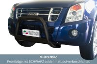 Frontbügel Edelstahl schwarz für Isuzu D-Max...