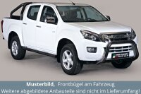 Frontbügel Edelstahl schwarz für Isuzu D-Max...