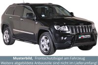 Frontbügel Edelstahl schwarz für Jeep Grand Cherokee WK2 2011 - 2014 63mm mit ABE