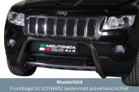 Frontbügel Edelstahl schwarz für Jeep Grand...