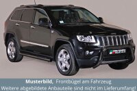 Frontbügel Edelstahl schwarz für Jeep Grand...