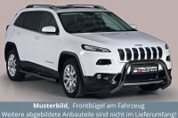 Frontbügel Edelstahl schwarz für Jeep Cherokee...