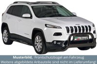 Frontbügel Edelstahl schwarz für Jeep Cherokee...