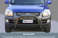 Frontbügel Edelstahl schwarz für KIA Sportage...