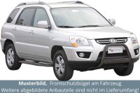 Frontbügel Edelstahl schwarz für KIA Sportage...