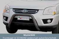 Frontbügel Edelstahl schwarz für KIA Sportage...