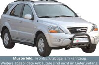 Frontbügel Edelstahl schwarz für KIA Sorento 2006 - 2008 63mm mit Gutachten