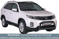 Frontbügel Edelstahl schwarz für KIA Sorento...