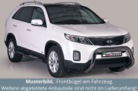 Frontbügel Edelstahl schwarz für KIA Sorento...