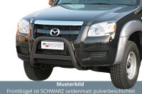 Frontbügel Edelstahl schwarz für Mazda BT 50...