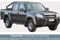 Frontbügel Edelstahl schwarz für Mazda BT 50...