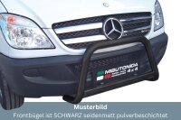 Frontbügel Edelstahl schwarz für Mercedes...