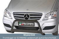 Frontbügel Edelstahl schwarz für Mercedes Vito...