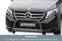 Frontbügel Edelstahl schwarz für Mercedes...