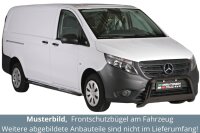 Frontbügel Edelstahl schwarz für Mercedes Vito...