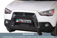 Frontbügel Edelstahl schwarz für Mitsubishi ASX...