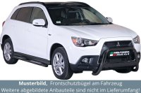 Frontbügel Edelstahl schwarz für Mitsubishi ASX...