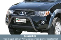 Frontbügel Edelstahl schwarz für Mitsubishi...