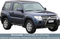 Frontbügel Edelstahl schwarz für Mitsubishi...