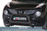 Frontbügel Edelstahl schwarz für Nissan Juke...