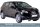 Frontbügel Edelstahl schwarz für Nissan Qashqai J10 2010 - 2013 Ø63mm mit Gutachten