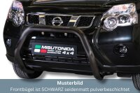 Frontbügel Edelstahl schwarz für Nissan X-Trail T31 2011 -2014 76mm mit Gutachten