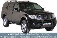 Frontbügel Edelstahl schwarz für Nissan...