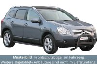 Frontbügel Edelstahl schwarz für Nissan Qashqai...