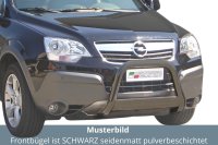 Frontbügel Edelstahl schwarz für Opel Antara...