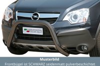 Frontbügel Edelstahl schwarz für Opel Antara...