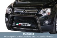 Frontbügel Edelstahl schwarz für Opel Antara...