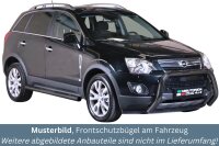 Frontbügel Edelstahl schwarz für Opel Antara...