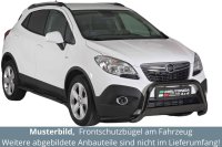 Frontbügel Edelstahl schwarz für Opel Mokka...