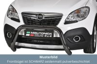 Frontbügel Edelstahl schwarz für Opel Mokka...