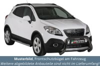 Frontbügel Edelstahl schwarz für Opel Mokka...