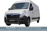 Frontbügel Edelstahl schwarz für Opel MOVANO B...