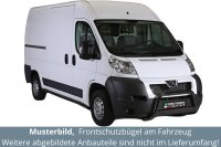 Frontbügel Edelstahl schwarz für Peugeot Boxer...